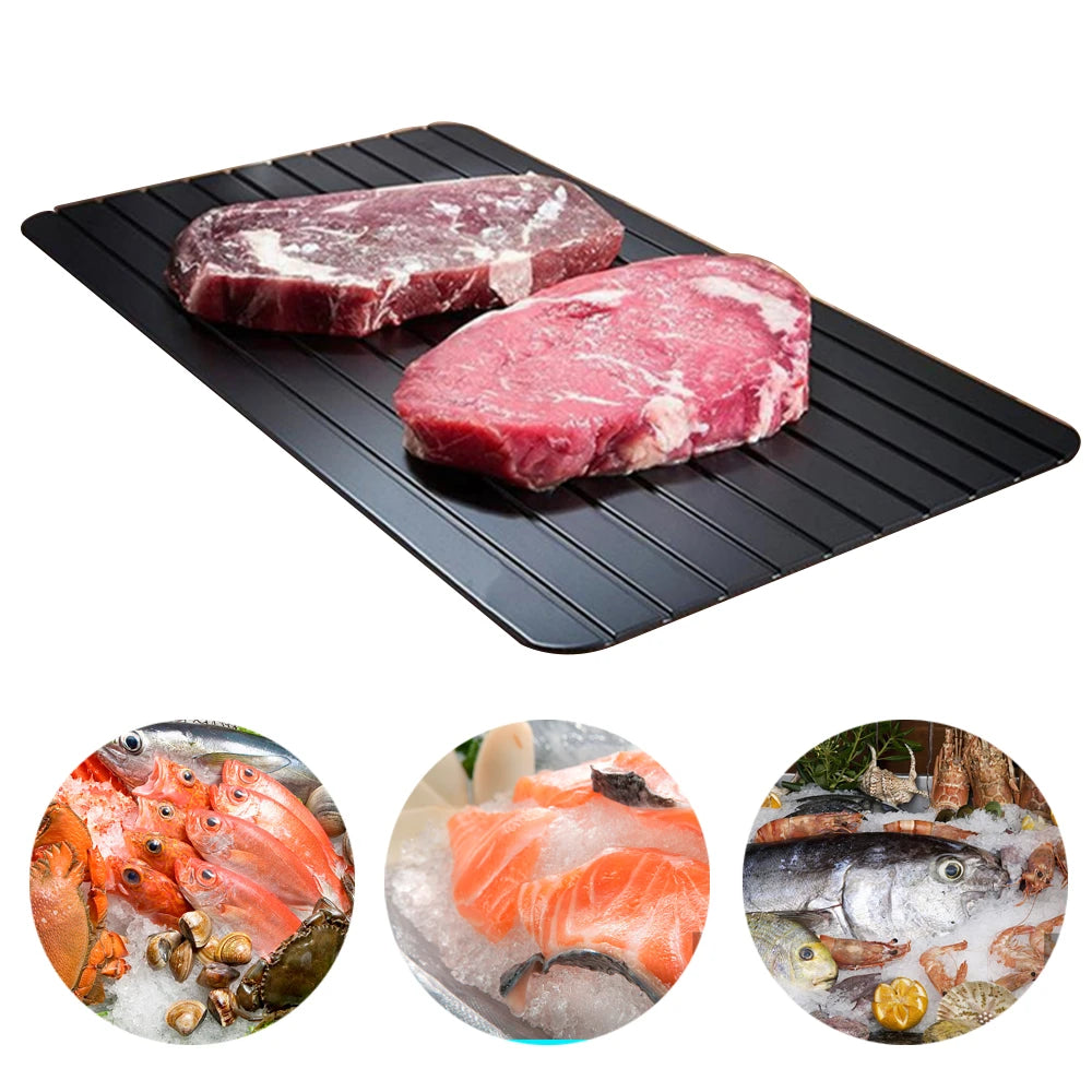 Defrosting Tray Thaw Master Frozen Food Meat Plate Board Defrost Kitchen  Tools