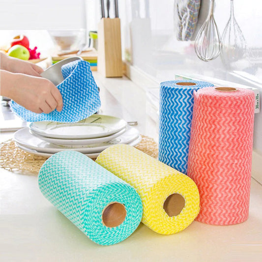 ROLL OF 50 REUSABLE AND WASHABLE SHEETS
