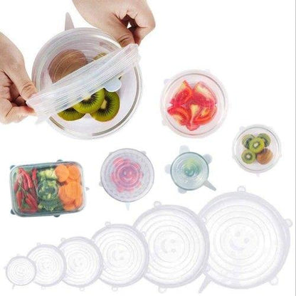 Silicone Lids (Adjustable & Stretchable)