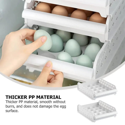 Drawer Type 40 Grids Egg Storage Box