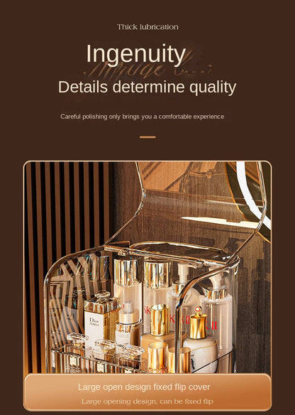 Desktop Transparent Cosmetic Storage Box
